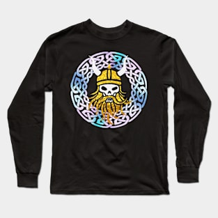 Viking Skull Long Sleeve T-Shirt